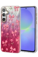 Newface Samsung Galaxy A36 Kılıf Blade Aynalı Desenli Kapak - Desen 3