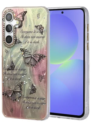 Newface Samsung Galaxy A36 Kılıf Blade Aynalı Desenli Kapak - Desen 6