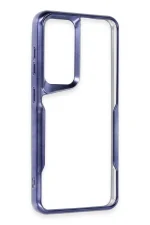 Newface Samsung Galaxy A36 Kılıf Boyi Silikon Kapak - Lacivert - Görsel 2