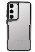 Newface Samsung Galaxy A36 Kılıf Boyi Silikon Kapak - Siyah