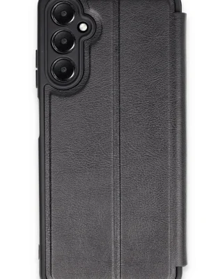 Newface Samsung Galaxy A36 Kılıf Flip Cover - Siyah