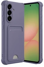 Newface Samsung Galaxy A36 Kılıf Kelvin Kartvizitli Silikon - Lila