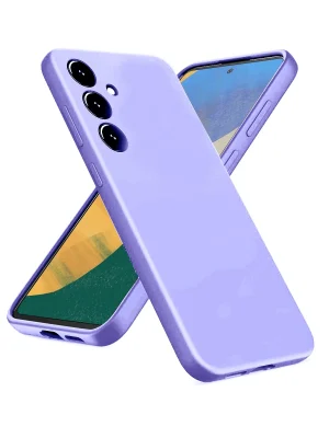 Newface Samsung Galaxy A36 Kılıf Nano içi Kadife Silikon - Lila