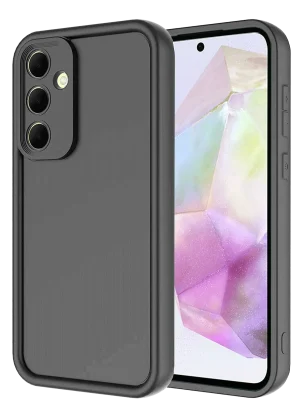 Newface Samsung Galaxy A36 Kılıf Viera Silikon - Gri