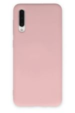 Newface Samsung Galaxy A50 Kılıf Nano içi Kadife  Silikon - Pudra