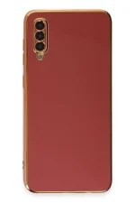 Newface Samsung Galaxy A50 Kılıf Volet Silikon - Kırmızı - Görsel 2