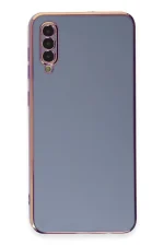 Newface Samsung Galaxy A50 Kılıf Volet Silikon - Mavi - Görsel 2