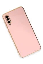 Newface Samsung Galaxy A50 Kılıf Volet Silikon - Pembe - Görsel 3