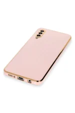 Newface Samsung Galaxy A50 Kılıf Volet Silikon - Pembe - Görsel 5