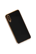 Newface Samsung Galaxy A50 Kılıf Volet Silikon - Siyah - Görsel 3