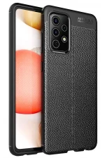 Newface Samsung Galaxy A52 Kılıf Auto Focus Kapak - Siyah