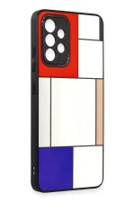 Newface Samsung Galaxy A52 Kılıf Mirror Desenli Kapak - Mirror - 9