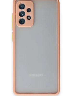 Newface Samsung Galaxy A52 Kılıf Montreal Silikon Kapak - Pembe