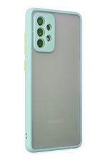 Newface Samsung Galaxy A52 Kılıf Montreal Silikon Kapak - Turkuaz - Görsel 2