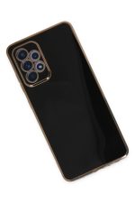 Newface Samsung Galaxy A52 Kılıf Volet Silikon - Siyah - Görsel 2