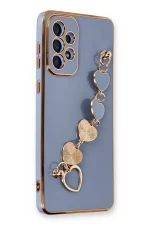 Newface Samsung Galaxy A53 5G Kılıf Esila Silikon - Gri