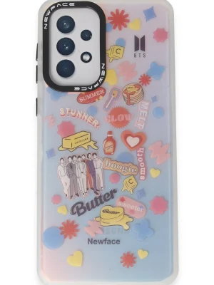 Newface Samsung Galaxy A53 5G Kılıf Estoril Desenli Kapak - Estoril - 16