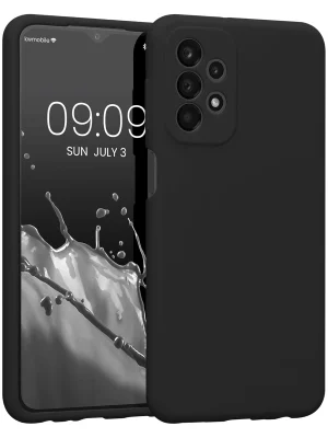 Newface Samsung Galaxy A53 5G Kılıf First Silikon - Siyah