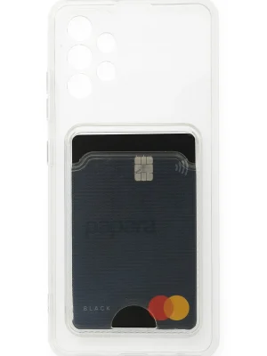 Newface Samsung Galaxy A53 5G Kılıf Kart Şeffaf Silikon - Şeffaf