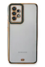 Newface Samsung Galaxy A53 5G Kılıf Liva Lens Silikon - Yeşil - Görsel 2