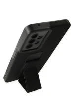 Newface Samsung Galaxy A53 5G Kılıf Mega Standlı Silikon - Siyah - Görsel 3