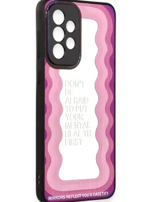 Newface Samsung Galaxy A53 5G Kılıf Mirror Desenli Kapak - Mirror - 11