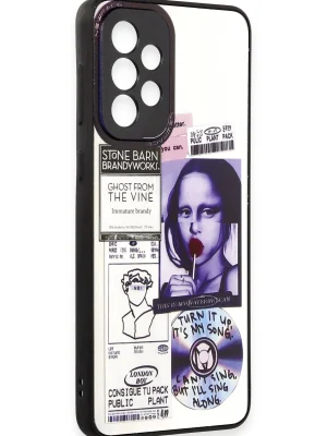 Newface Samsung Galaxy A53 5G Kılıf Mirror Desenli Kapak - Mirror - 2