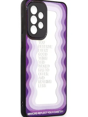 Newface Samsung Galaxy A53 5G Kılıf Mirror Desenli Kapak - Mirror - 5