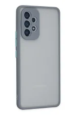 Newface Samsung Galaxy A53 5G Kılıf Montreal Silikon Kapak - Gri - Görsel 3