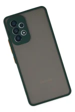 Newface Samsung Galaxy A53 5G Kılıf Montreal Silikon Kapak - Yeşil - Görsel 2