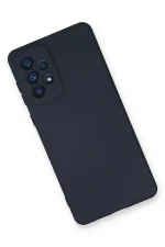 Newface Samsung Galaxy A53 5G Kılıf Nano içi Kadife Silikon - Lacivert - Görsel 3