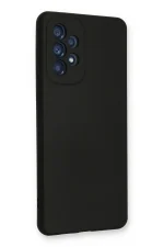 Newface Samsung Galaxy A53 5G Kılıf Nano içi Kadife Silikon - Siyah - Görsel 2