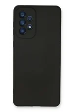 Newface Samsung Galaxy A53 5G Kılıf Nano içi Kadife Silikon - Siyah