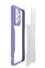 Newface Samsung Galaxy A53 5G Kılıf Platin Silikon - Sarı - Görsel 2