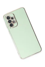 Newface Samsung Galaxy A53 5G Kılıf Volet Silikon - Açık Yeşil - Görsel 3