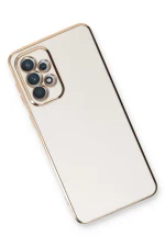 Newface Samsung Galaxy A53 5G Kılıf Volet Silikon - Beyaz - Görsel 3