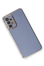 Newface Samsung Galaxy A53 5G Kılıf Volet Silikon - Mavi - Görsel 3