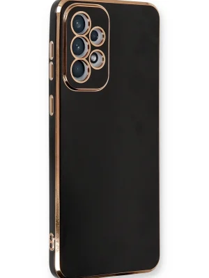 Newface Samsung Galaxy A53 5G Kılıf Volet Silikon - Siyah