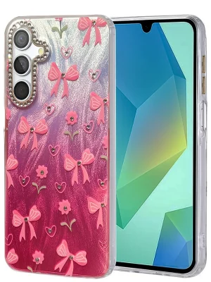 Newface Samsung Galaxy A54 5G Kılıf Blade Aynalı Desenli Kapak - Desen 3