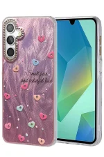 Newface Samsung Galaxy A54 5G Kılıf Blade Aynalı Desenli Kapak - Desen 8