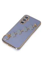 Newface Samsung Galaxy A54 5G Kılıf Esila Silikon - Gri - Görsel 4