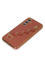 Newface Samsung Galaxy A54 5G Kılıf Esila Silikon - Kırmızı - Görsel 4