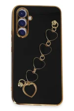 Newface Samsung Galaxy A54 5G Kılıf Esila Silikon - Siyah