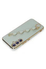 Newface Samsung Galaxy A54 5G Kılıf Esila Silikon - Su Yeşili - Görsel 3