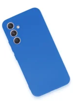 Newface Samsung Galaxy A54 5G Kılıf First Silikon - Mavi - Görsel 3