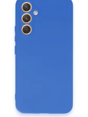 Newface Samsung Galaxy A54 5G Kılıf First Silikon - Mavi