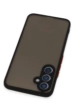 Newface Samsung Galaxy A54 5G Kılıf Montreal Silikon Kapak - Siyah - Görsel 3