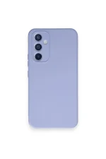 Newface Samsung Galaxy A54 5G Kılıf Nano içi Kadife Silikon - Lila