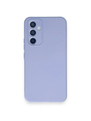 Newface Samsung Galaxy A54 5G Kılıf Nano içi Kadife Silikon - Lila