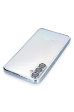 Newface Samsung Galaxy A54 5G Kılıf Razer Lensli Silikon - Açık Mavi - Görsel 3